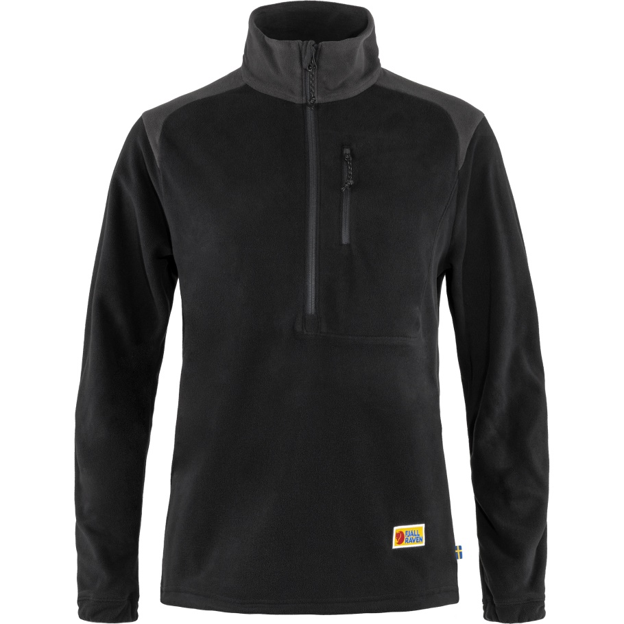 Fjällräven Moda Todos Los Días Pequeño Forro Polar W Negro-dk.grey