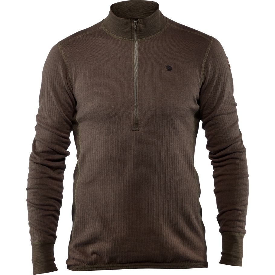 Värmland Woolterry Media Cremallera M Fjällräven Marca De Moda Verde Oliva Oscuro