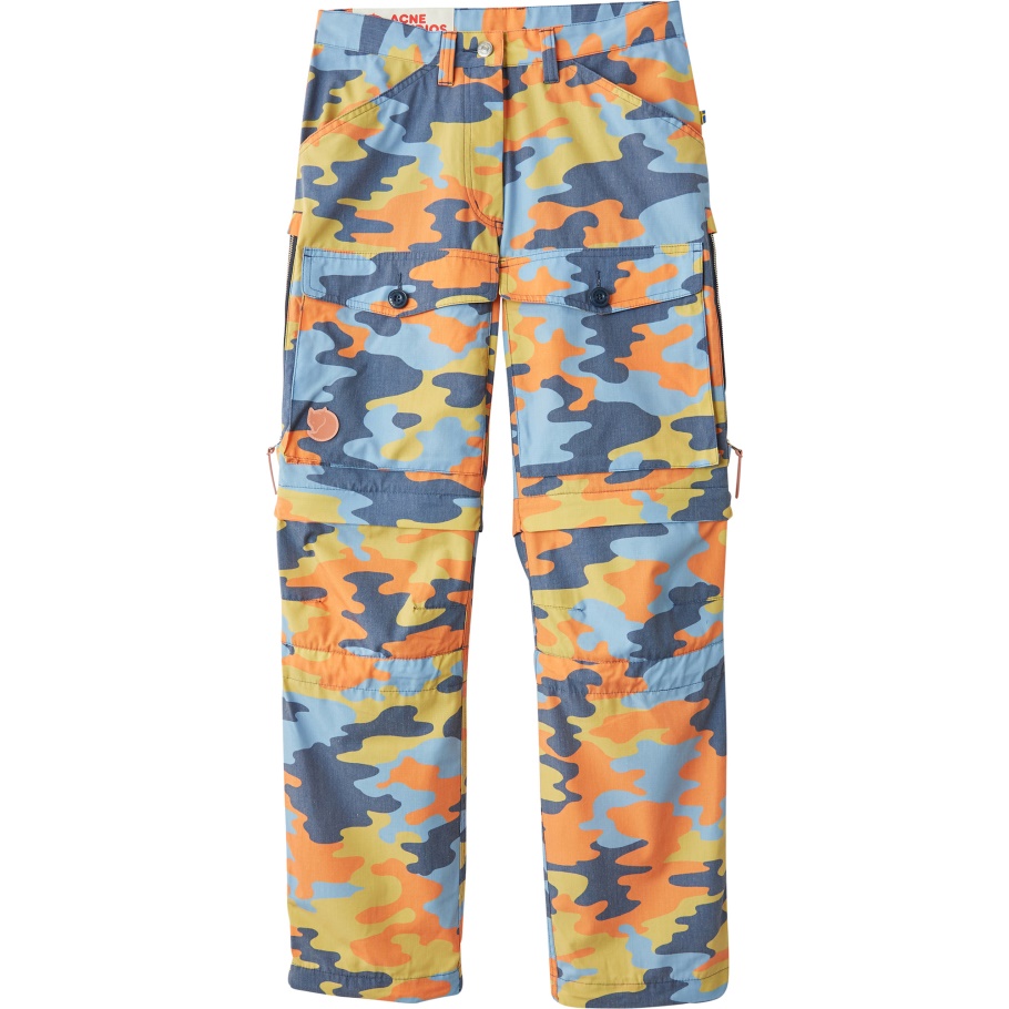 Polaina W A/f Orange Waves Fjällräven Moda