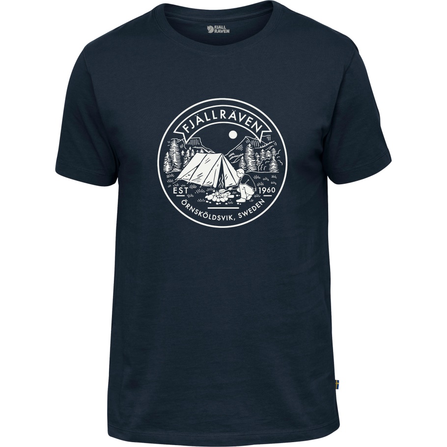 Fjällräven Fashion Camp Camiseta M Azul Marino