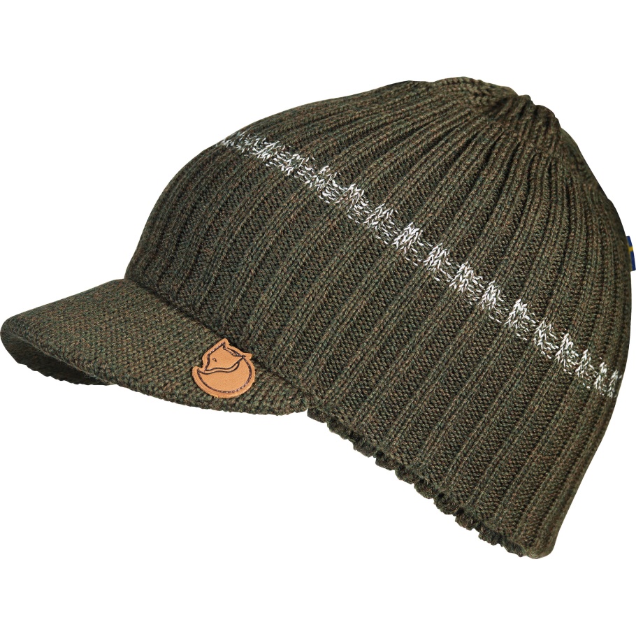 Fjällräven Gorra De Pasamontañas De Laponia Verde Oliva Oscuro De Moda