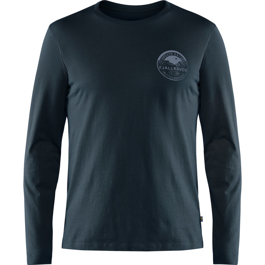 Azul Marino Oscuro Fjällräven Marca De Moda Para Siempre Naturaleza Distintivo Ls M