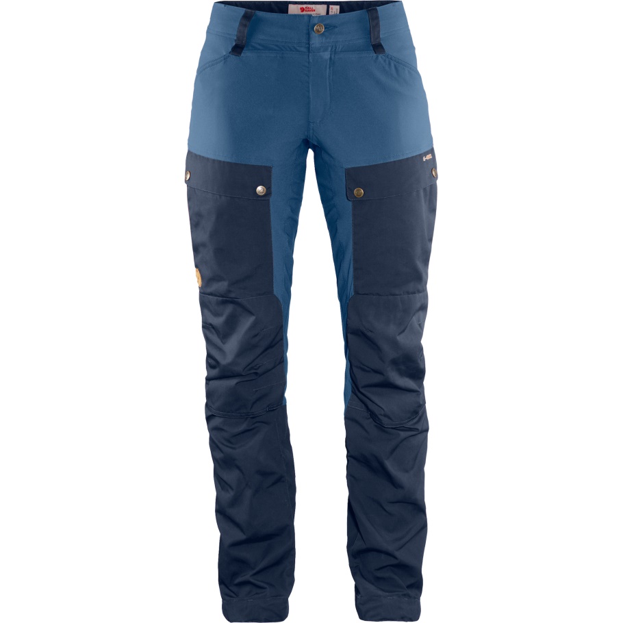 Pantalones Keb Curvos W Reg Oscuro Azul Marino-tío Azul Fjällräven Moda