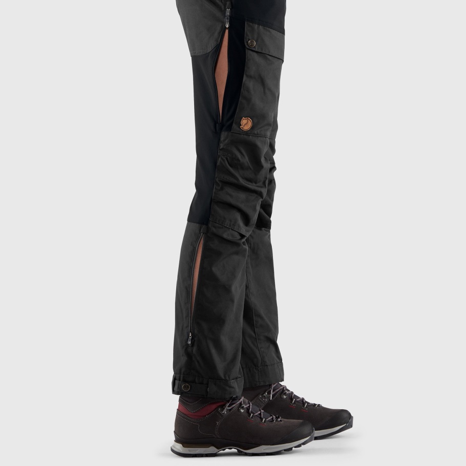 Fjällräven Fashion Dark Navy-uncle Blue Keb Pantalones Curvos W Cortos