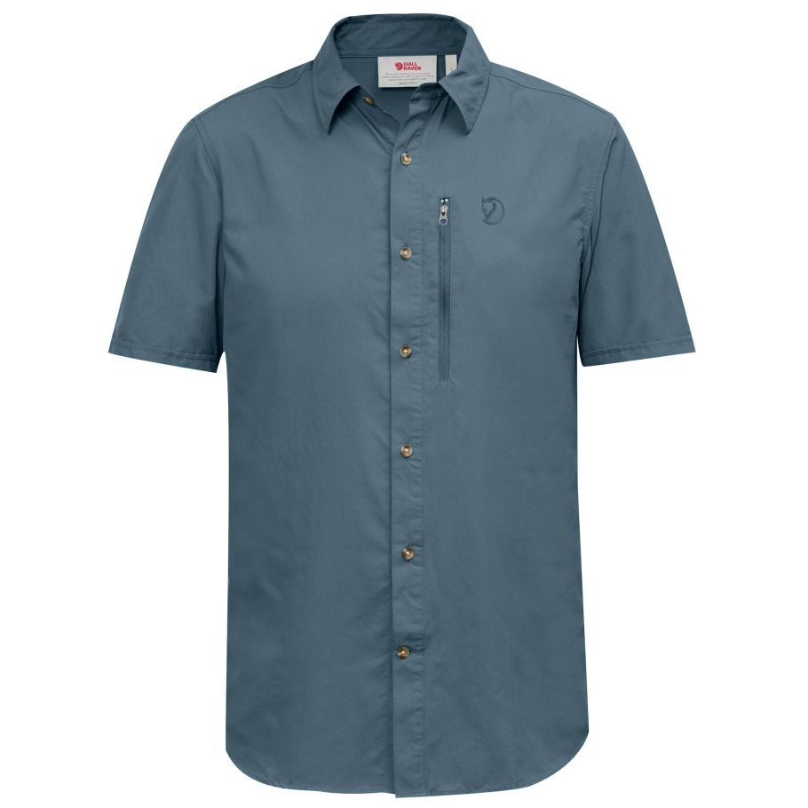 Borla Fjällräven Marca De Moda Abisko Caminata Camisa Ss M