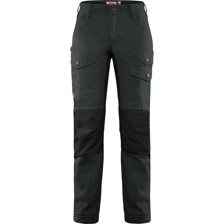 Vidda Pro Ventilated Pants W Short Fjällräven Fashion Gris Oscuro-negro