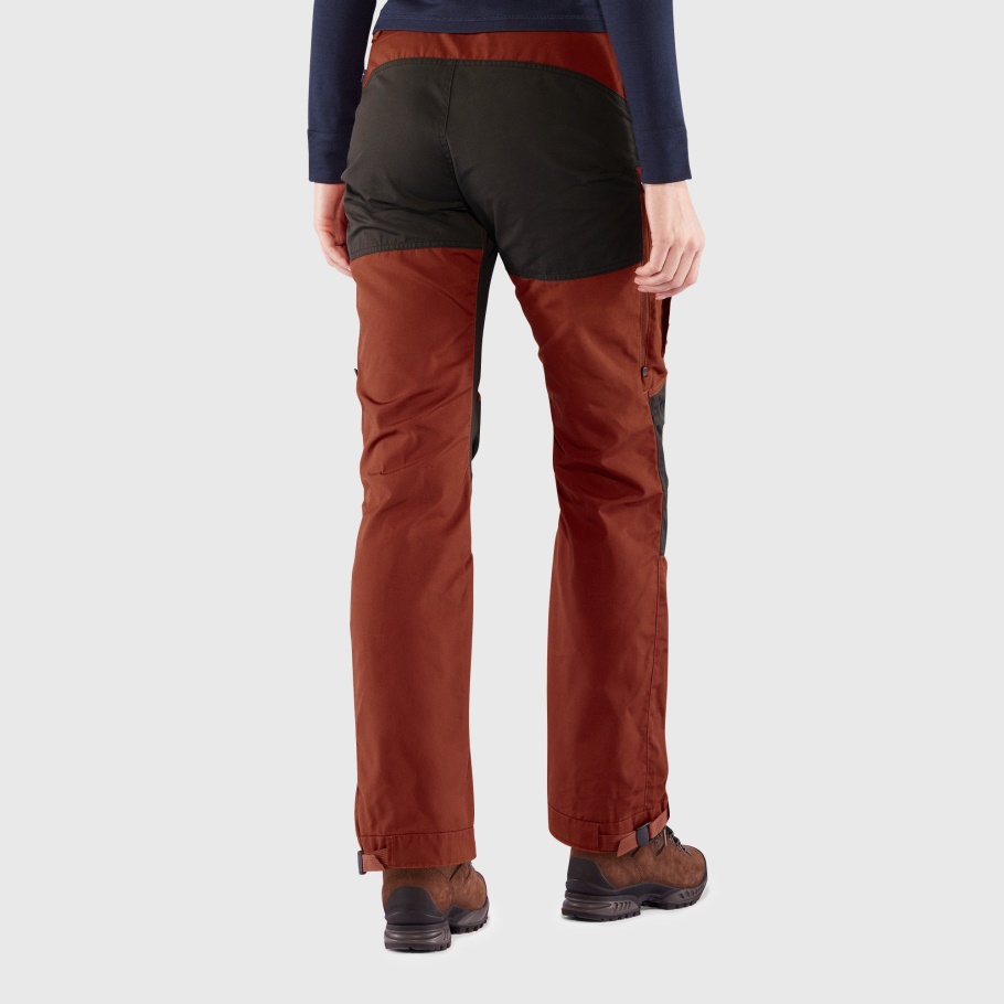 Vidda Pro Ventilated Pants W Short Fjällräven Fashion Gris Oscuro-negro