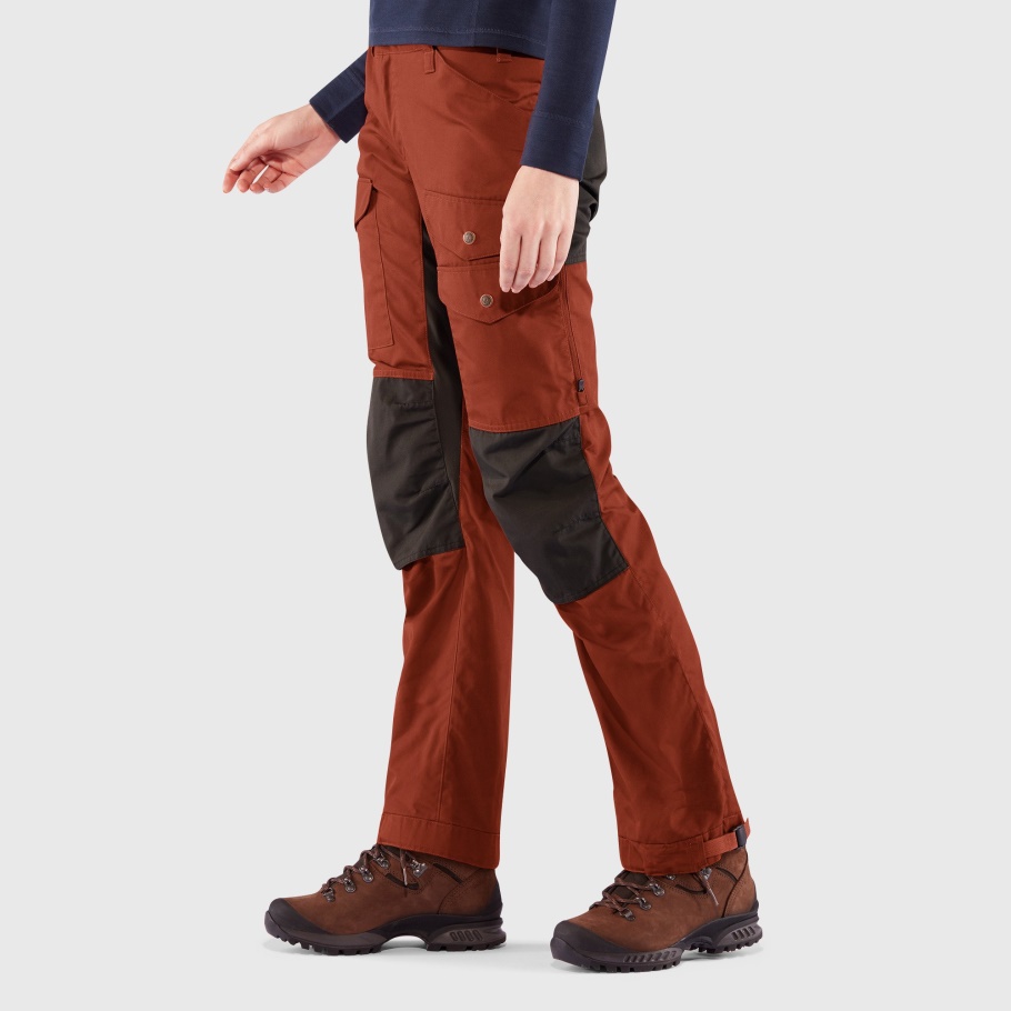 Vidda Pro Ventilated Pants W Short Fjällräven Fashion Gris Oscuro-negro