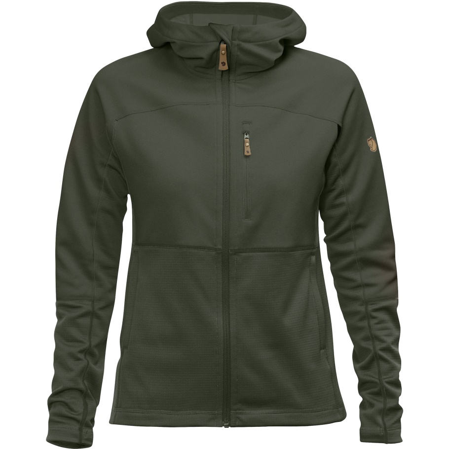 Bosque Profundo Abisko Trail Fleece W Fjällräven Moda