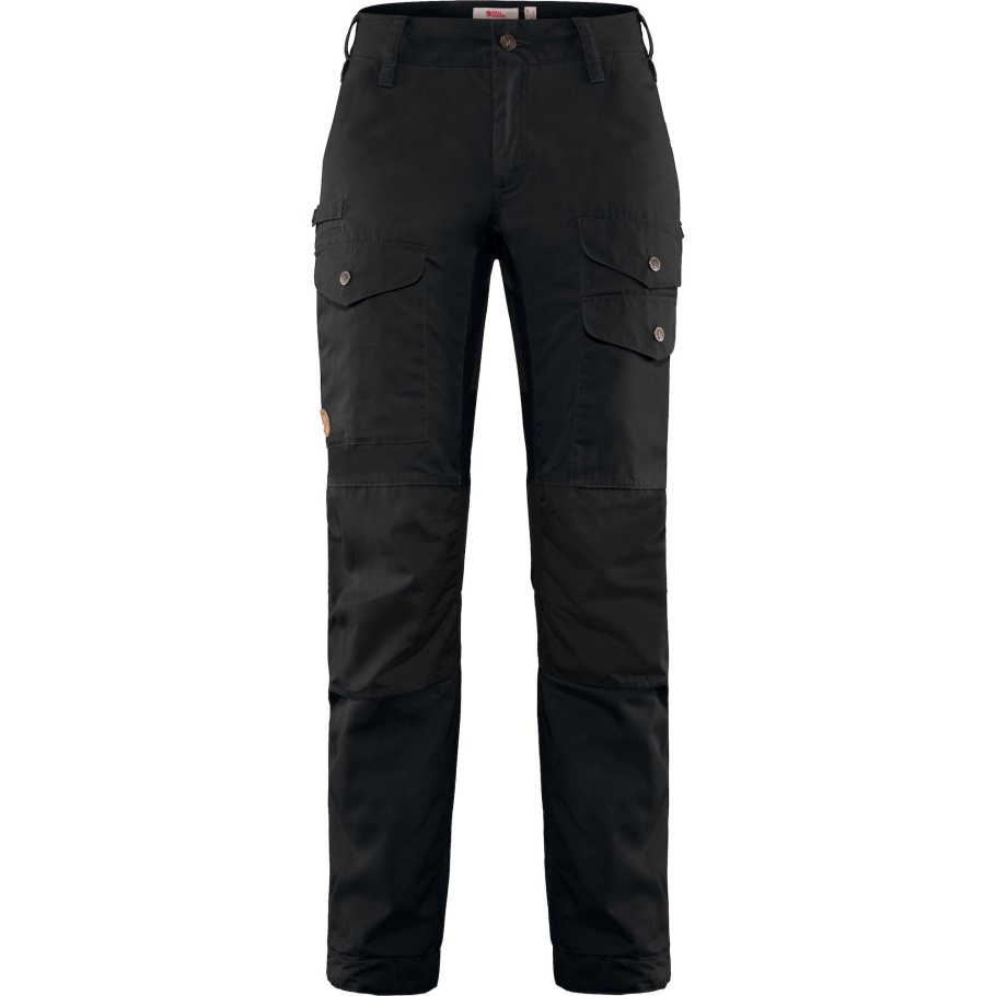 Vidda Pro Pantalones Ventilados W Reg Fjällräven Moda Negro