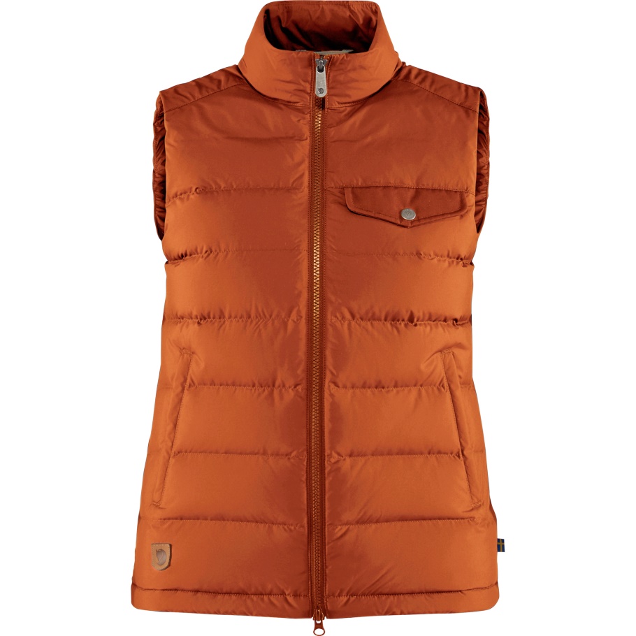 Chaleco Con Forro De Plumón De Groenlandia Con Fjällräven Moda Hoja De Otoño