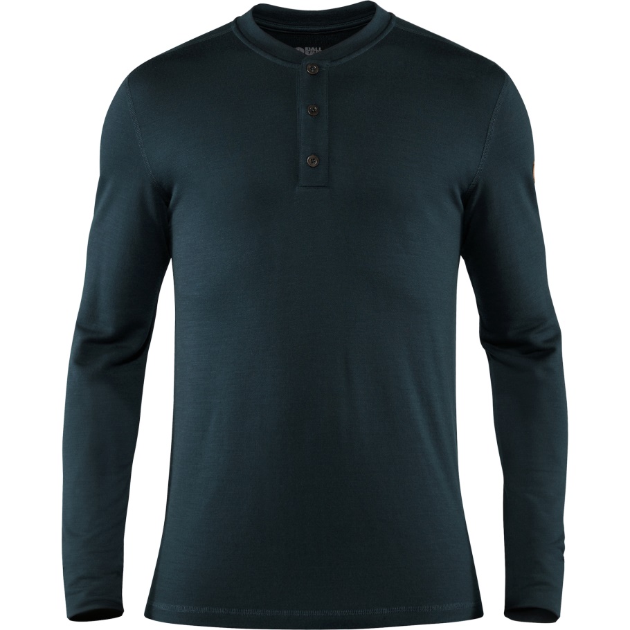 Fjällräven Moda Singi Merino Henley M Azul Marino Oscuro
