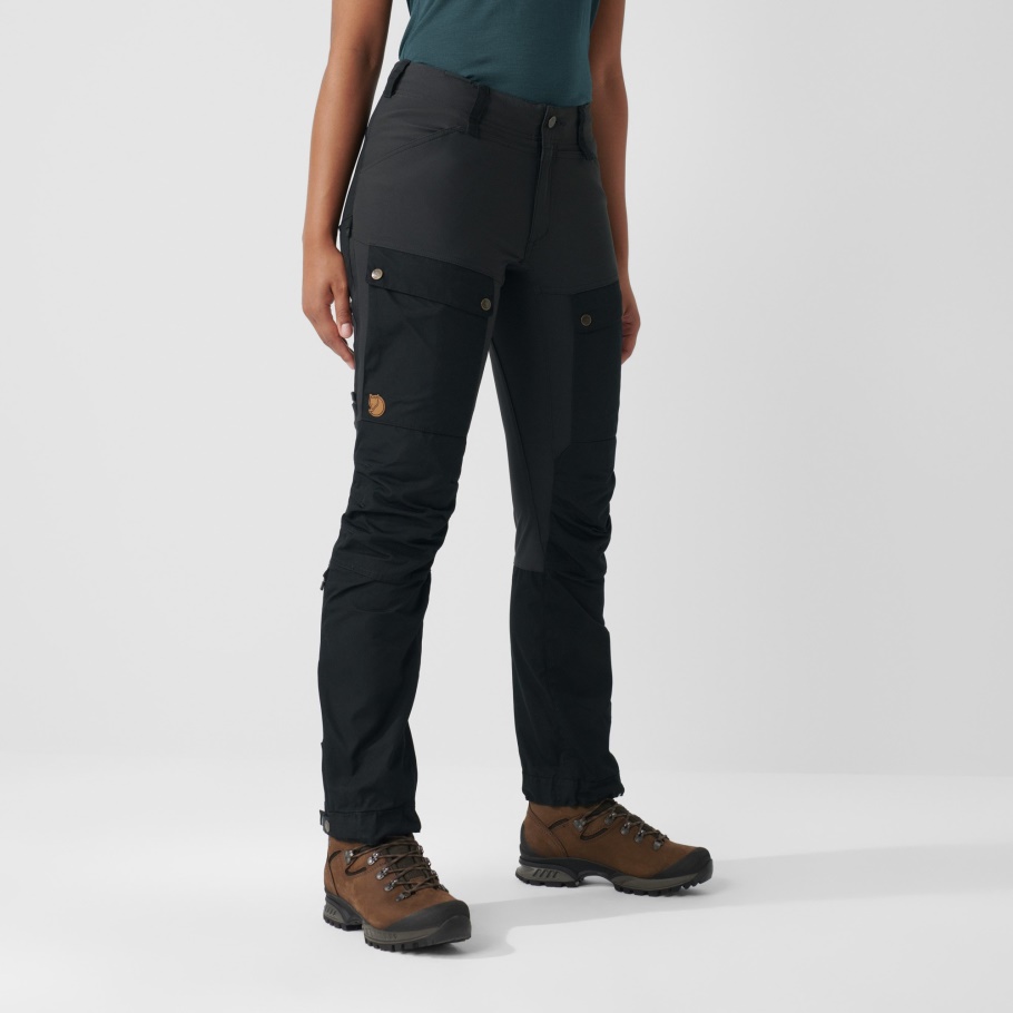 Pantalones Keb W Reg Dark Navy-uncle Blue Fjällräven Moda