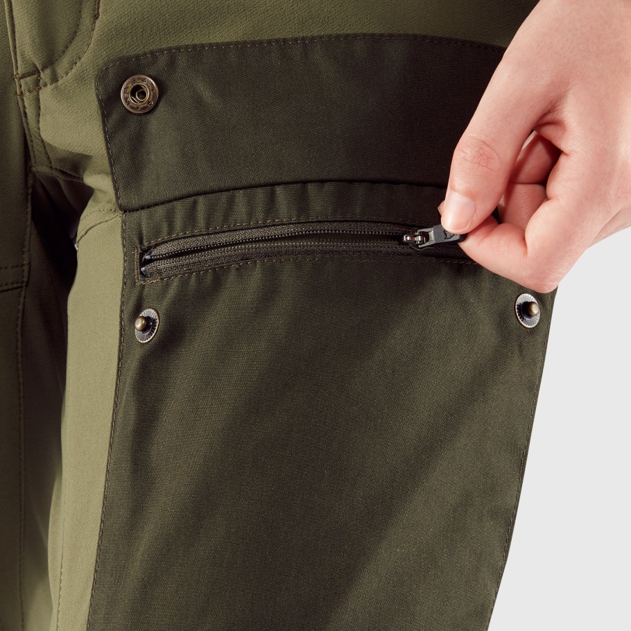Pantalones Keb W Reg Dark Navy-uncle Blue Fjällräven Moda