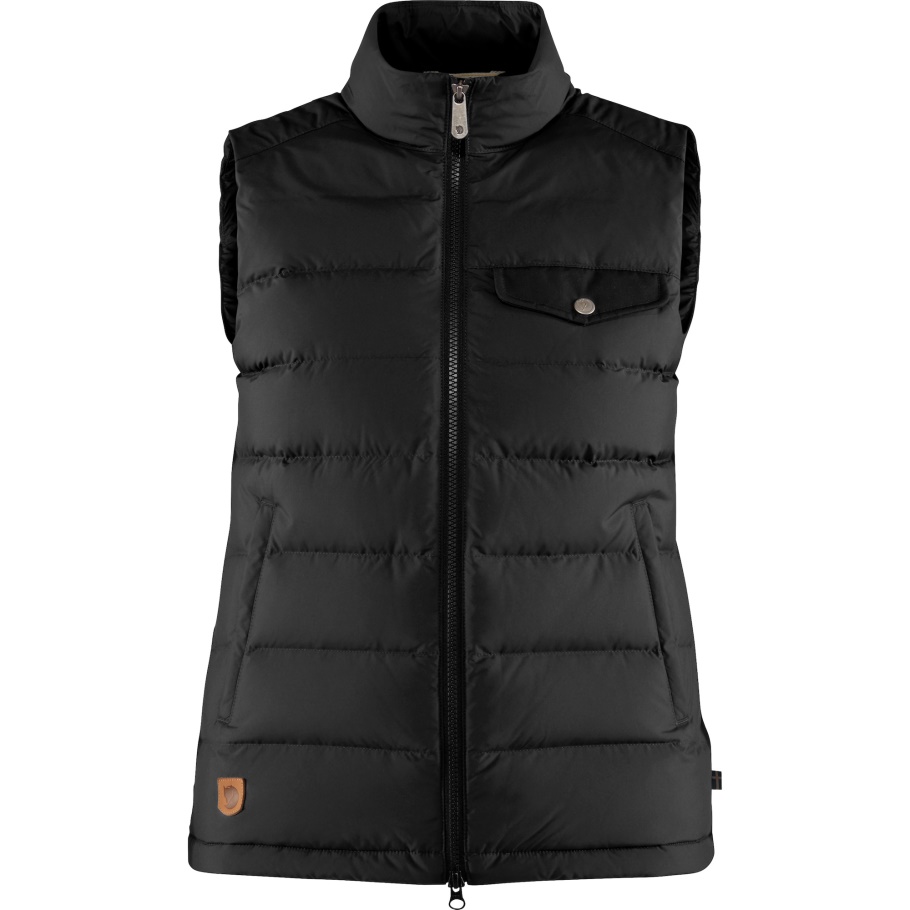Chaleco Negro Fjällräven Fashion Greenland Down Con Forro