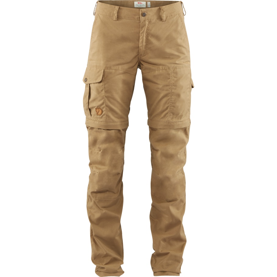 Dark Sand Karla Pro Zip-off Pants W Fjällräven Moda