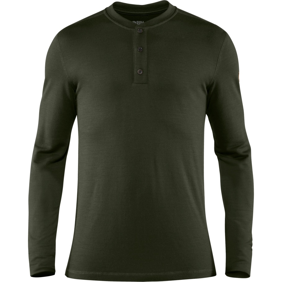 Singi Merino Henley M Bosque Profundo Fjällräven Moda