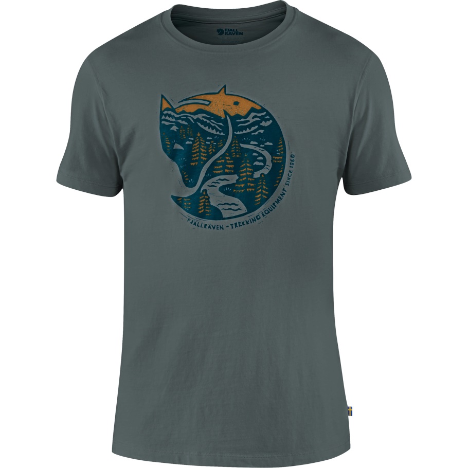 Zorro ártico Camiseta M Oscuridad Fjällräven Moda
