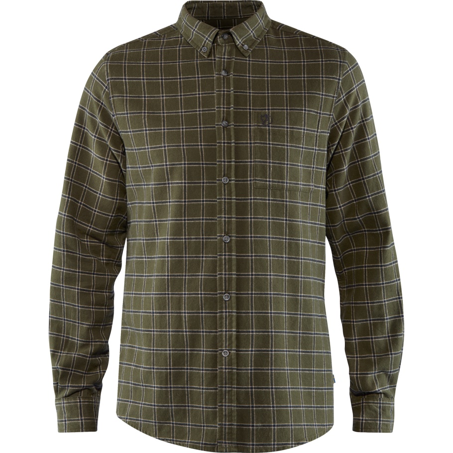 Deep Forest Fjällräven Moda Övik Camisa De Franela M