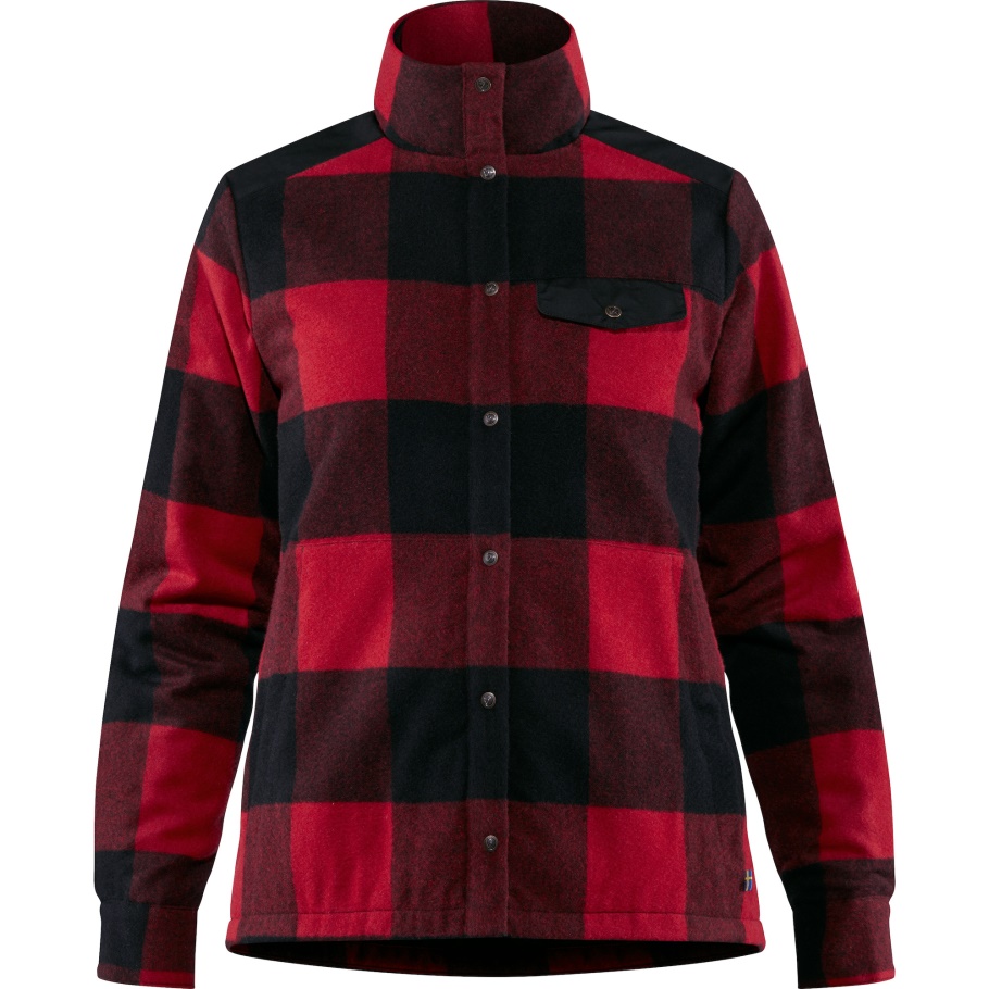 Fjällräven Fashion Canada Chaqueta Acolchada De Lana W Rojo