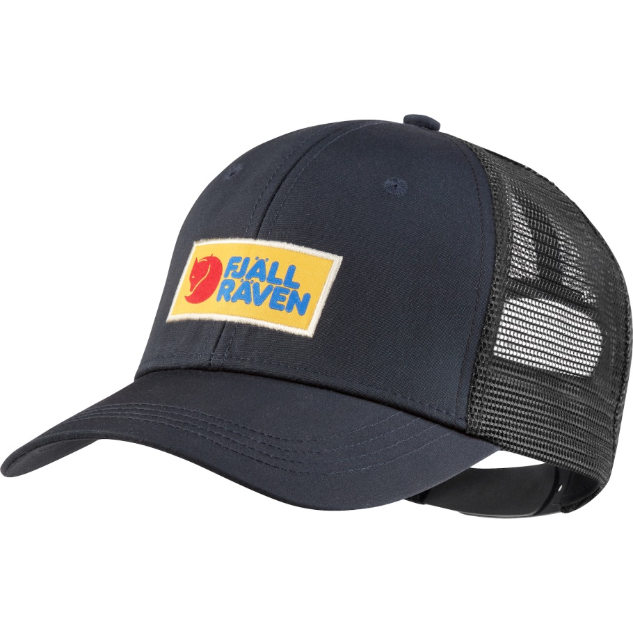 Gorra De Camionero Fjällräven Fashion Daily Azul Marino Oscuro