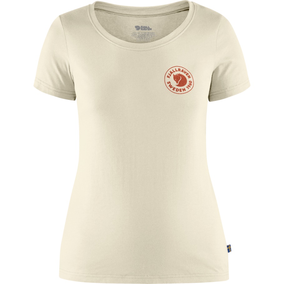 Camiseta Con Logo 1960 W Fjällräven Fashion Blanco Tiza