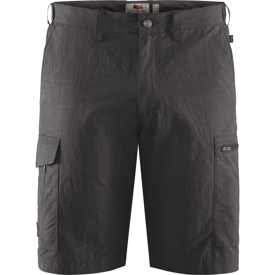 Viajeros Mt Pantalones Cortos M Gris Oscuro Fjällräven Moda