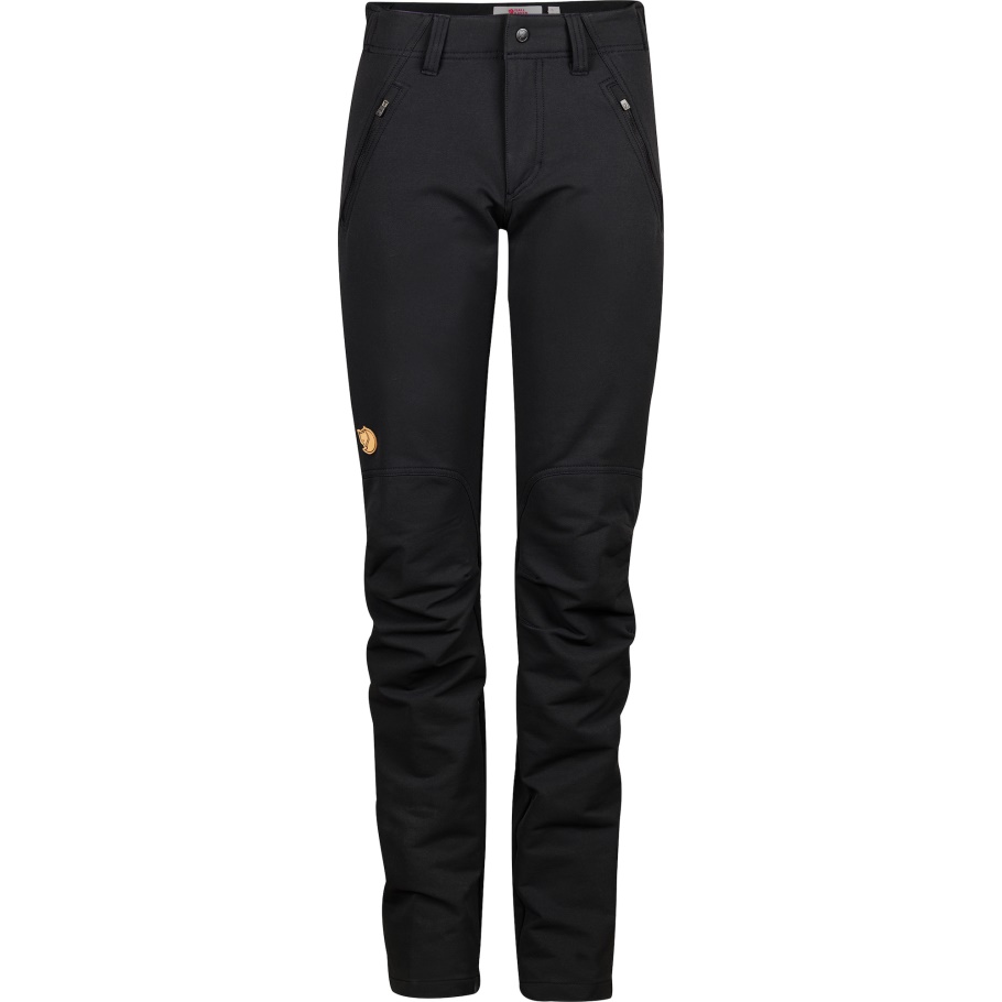 Oulu Pantalones W Negro Fjällräven Moda