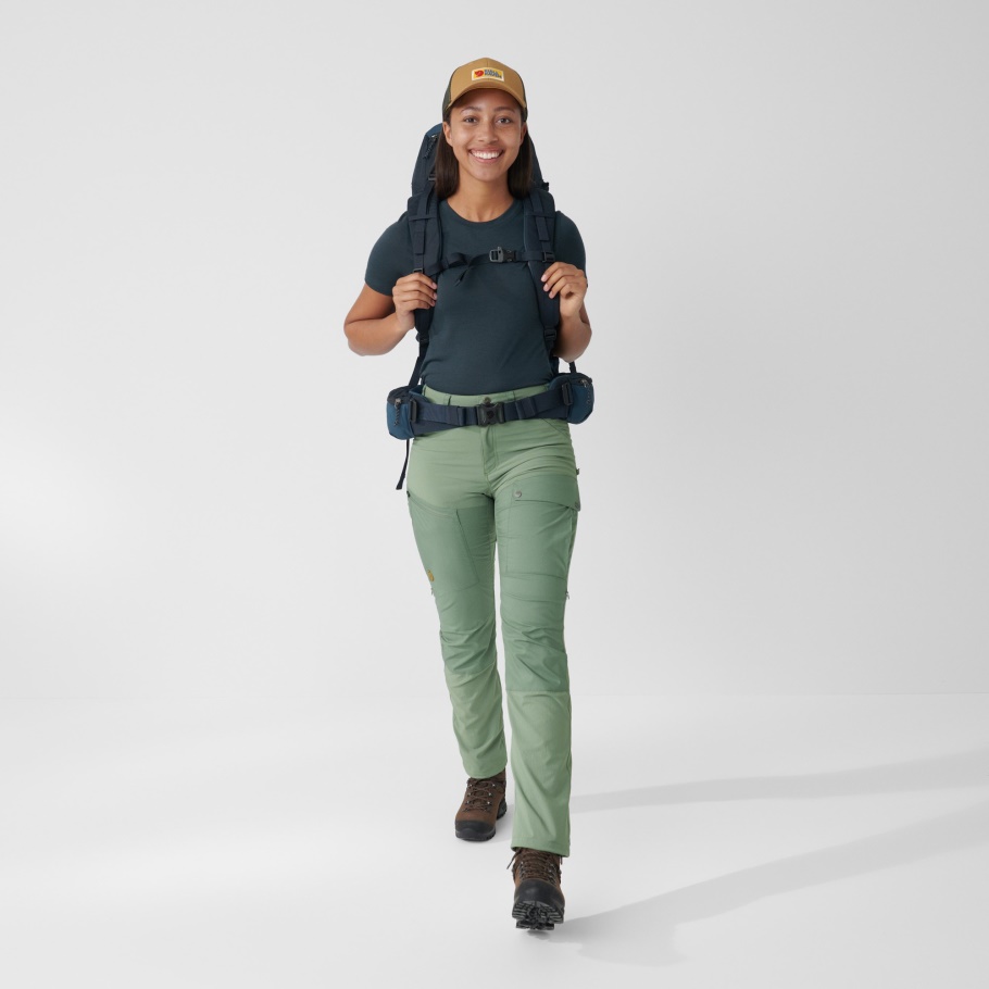 Negro Fjällräven Moda Abisko Midsummer Pantalones W Corto