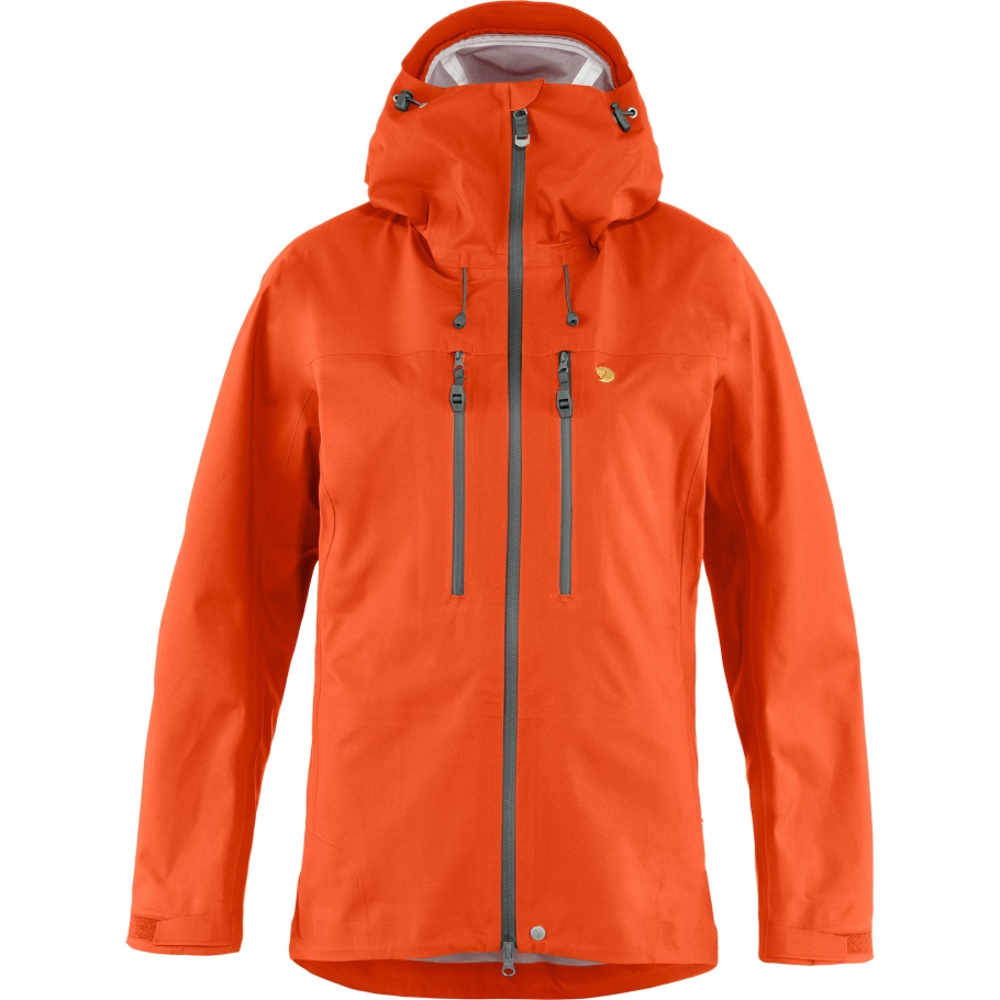 Bergtagen Chaqueta Eco-shell W Fjällräven Moda Hokkaido Naranja