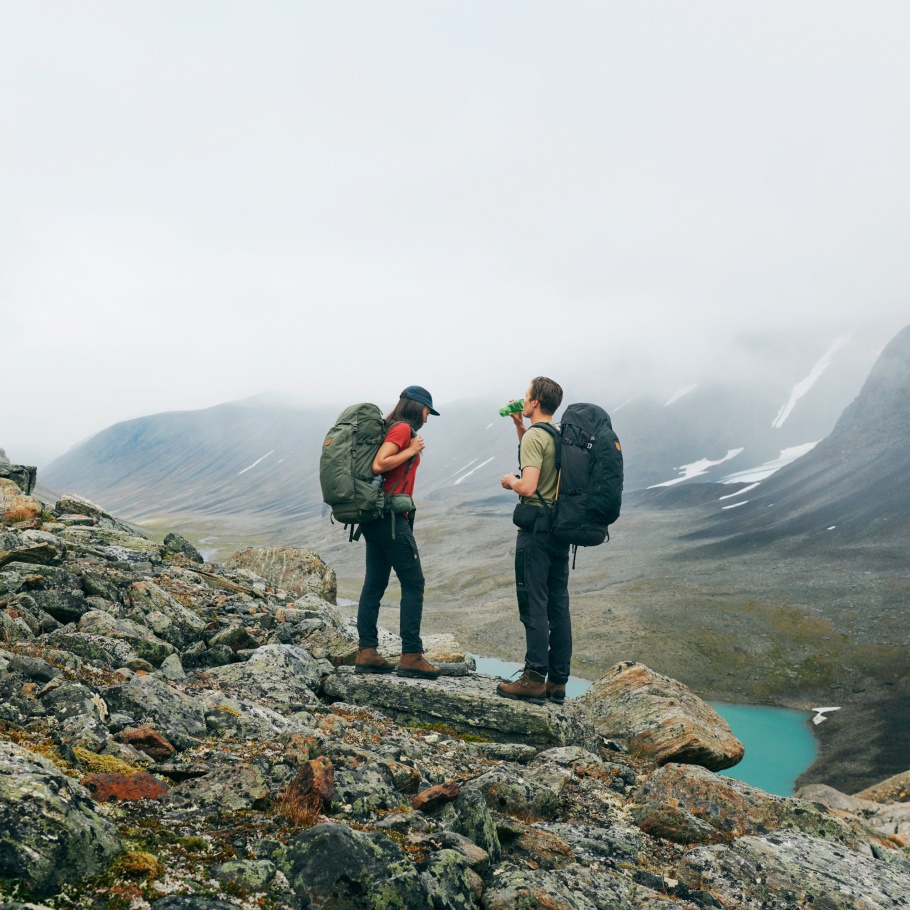 Abisko Midsummer Pants W Short Fjällräven Moda Mineral Azul-arcilla Azul