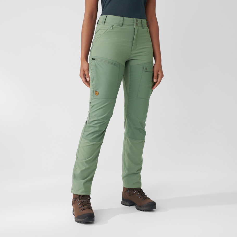 Fjällräven Fashion Abisko Midsummer Pants W Reg Mineral Azul-arcilla Azul