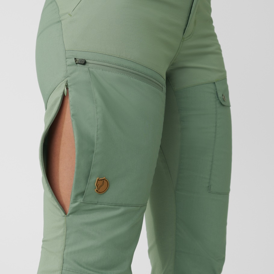 Fjällräven Fashion Abisko Midsummer Pants W Reg Mineral Azul-arcilla Azul