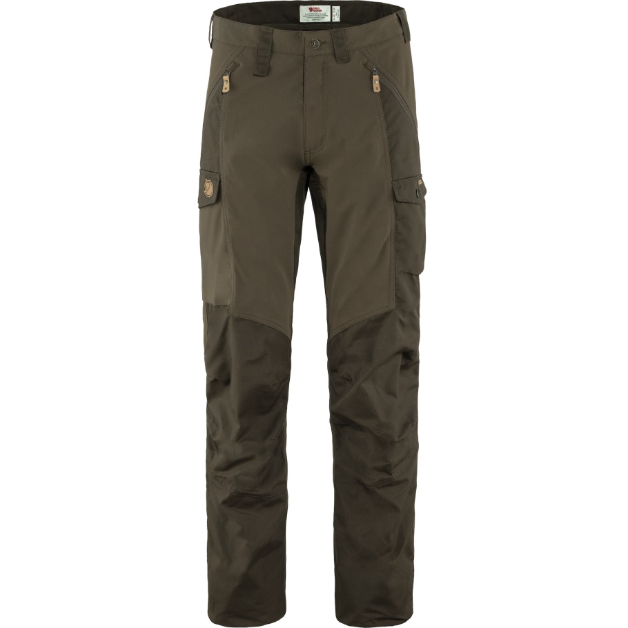 Fjällräven Moda Verde Oliva Oscuro Abisko Pantalones M Largo