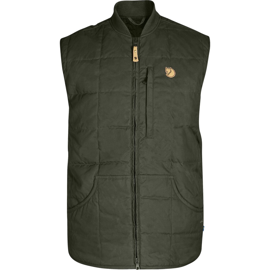 Grimsey Chaleco M Bosque Profundo Fjällräven Moda