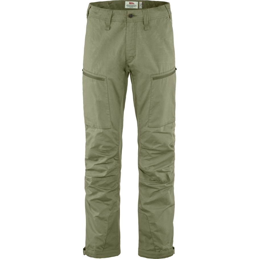 Verde Oliva Claro Fjällräven Moda Abisko Lite Trekking Pantalones M Reg