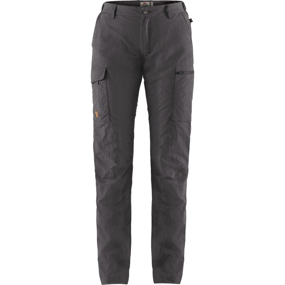 Travellers Mt Pantalones W Gris Oscuro Fjällräven Moda