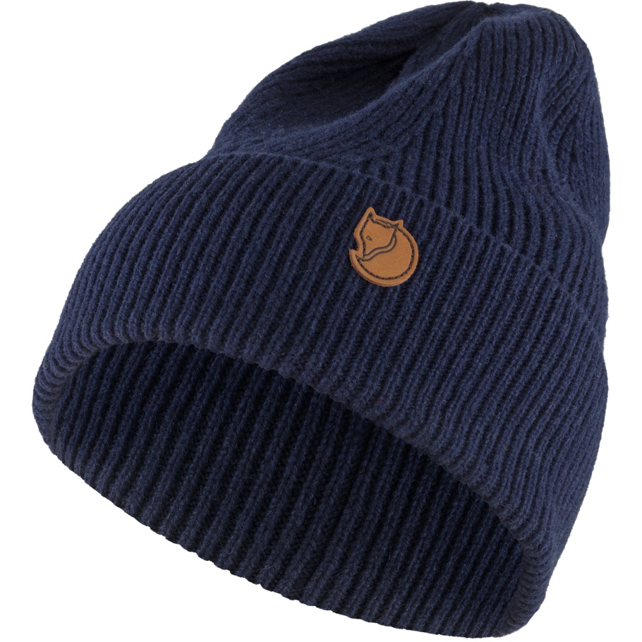 Fjällräven Moda Direccional Rib Gorro Azul Marino Oscuro