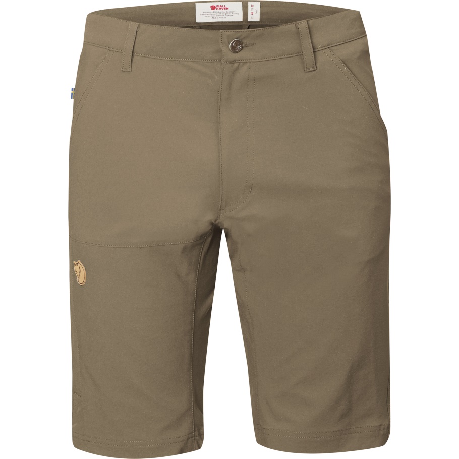 Pantalón Corto Verde Oliva Claro Abisko Lite M Fjällräven Moda