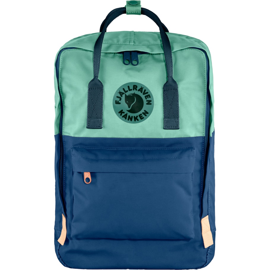 Kånken Art Laptop 15 Costa Línea-cielo Fjällräven Marca De Moda