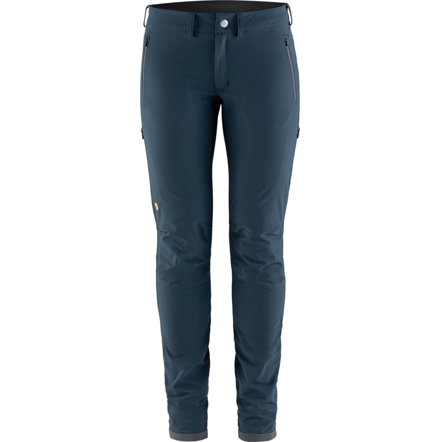 Pantalones Elásticos Bergtagen Azul Montaña W Fjällräven Fashion