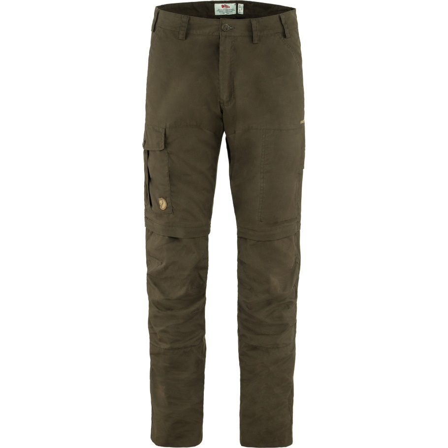 Fjällräven Fashion Dark Olive Karl Pro Pantalón Con Cremallera M