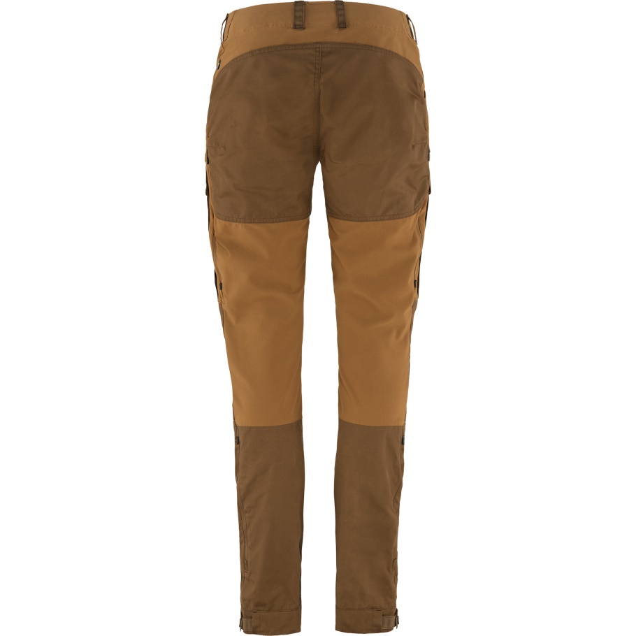 Fjällräven Moda Madera Marrón-castaño Keb Pantalones Curvos W Corto