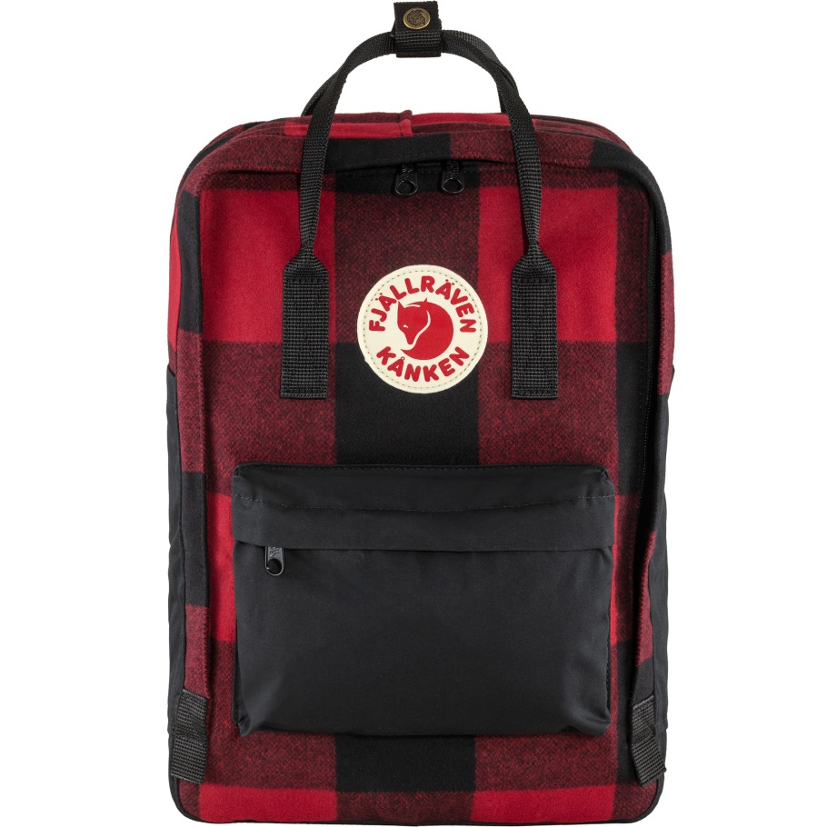 Fjällräven Fashion Kånken Re-wool Laptop 15 Rojo-negro