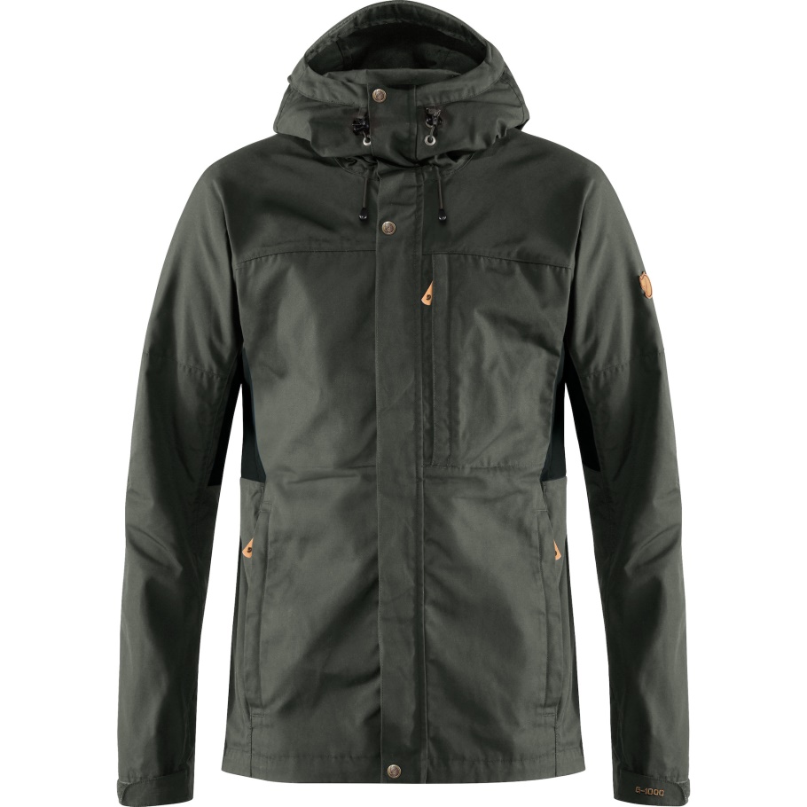 Fjällräven Moda Chaqueta Kaipak Gris Oscuro-negro M