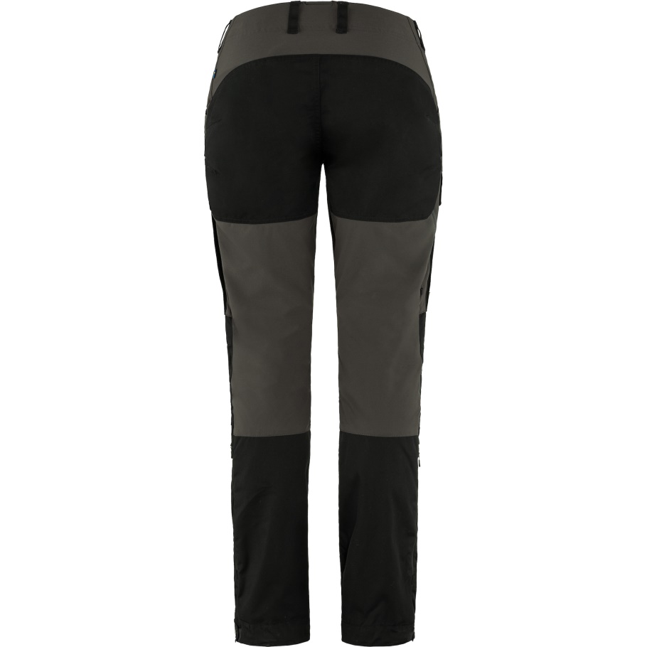 Pantalón Keb Gris Piedra Negro Curvo W Short Fjällräven Fashion