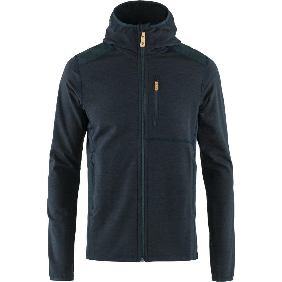 Azul Marino Oscuro Fjällräven Fashion Keb Sudadera Con Capucha De Polar M
