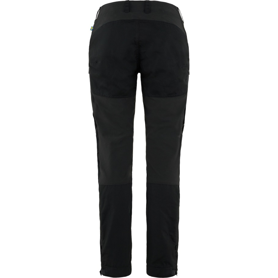 Fjällräven Fashion Keb Pantalones Curvos W Corto Negro