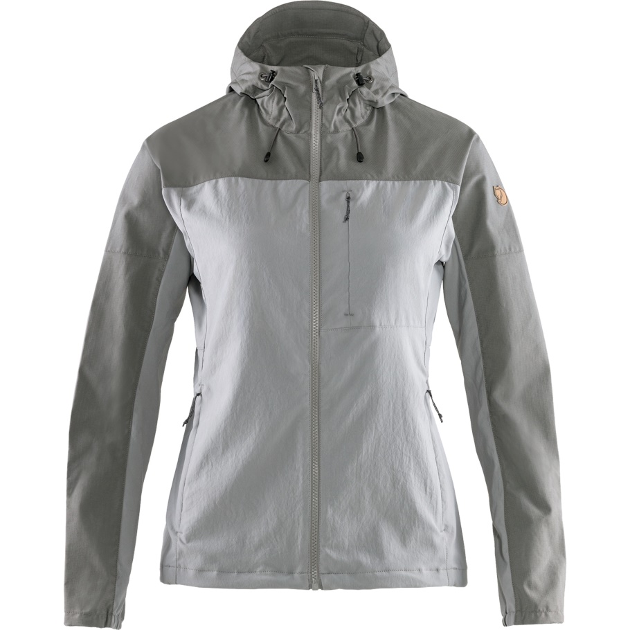Abisko Midsummer Jacket W Fjällräven Fashion Shark Grey-super Grey