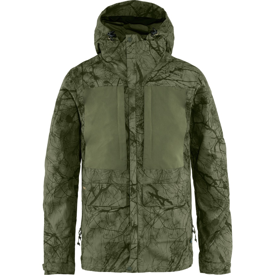 Chaqueta Híbrida De Laponia M Fjällräven Fashion Green Camo-laurel Green